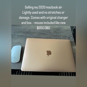 2020 MacBook Air m1